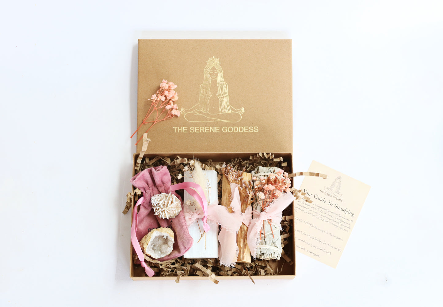 Energy Cleansing Ritual Kit with Crystals