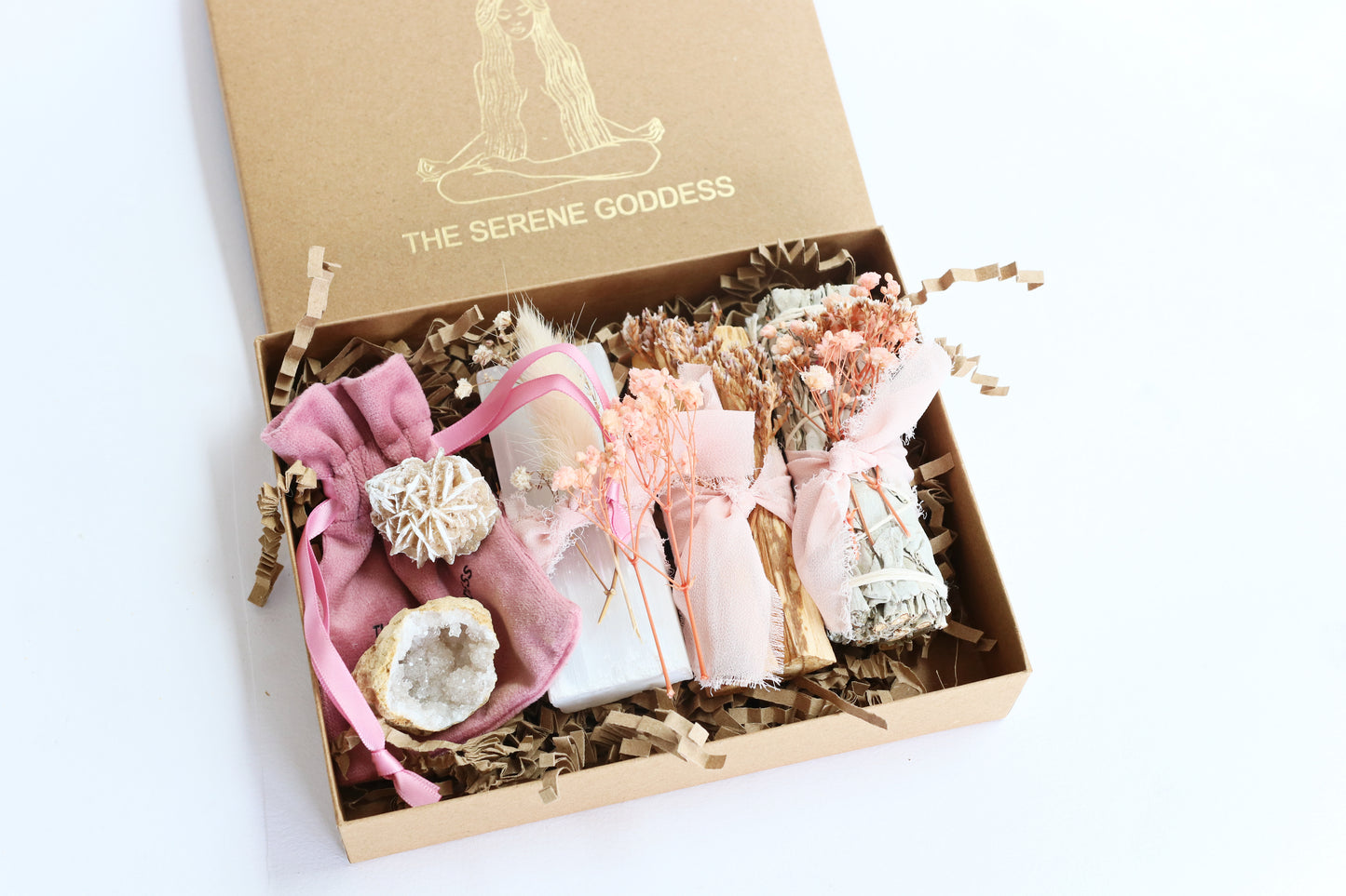Energy Cleansing Ritual Kit with Crystals