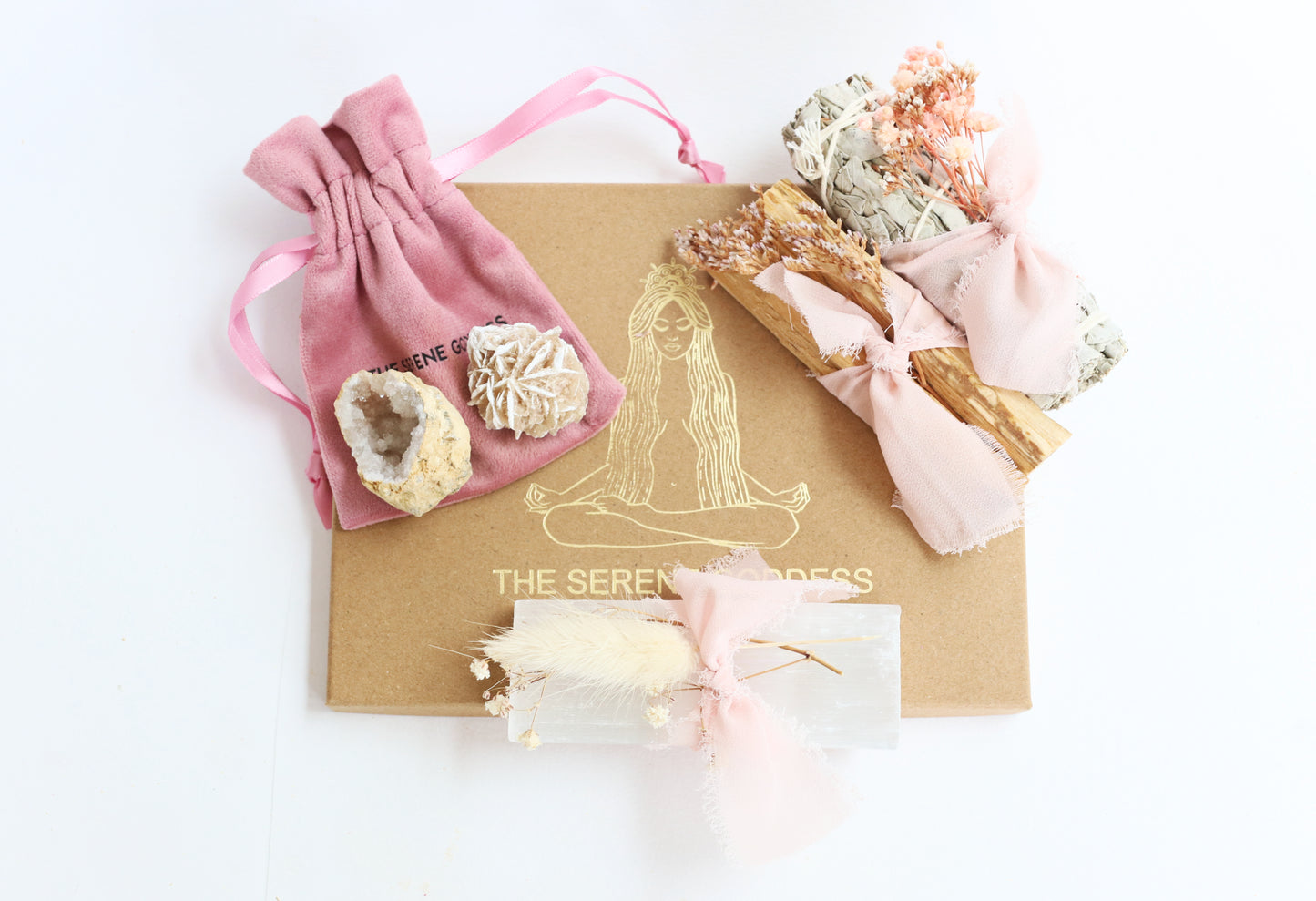 Energy Cleansing Ritual Kit with Crystals