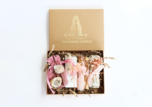 Energy Cleansing Ritual Kit with Crystals