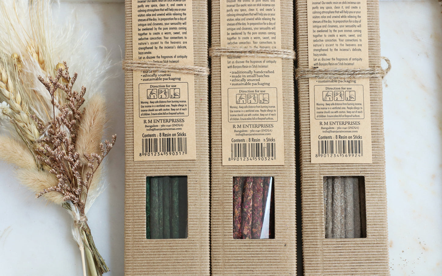 Rose Incense Resin Sticks