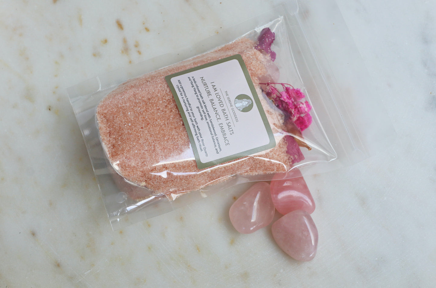 I Am Loved Crystal Bath Salts