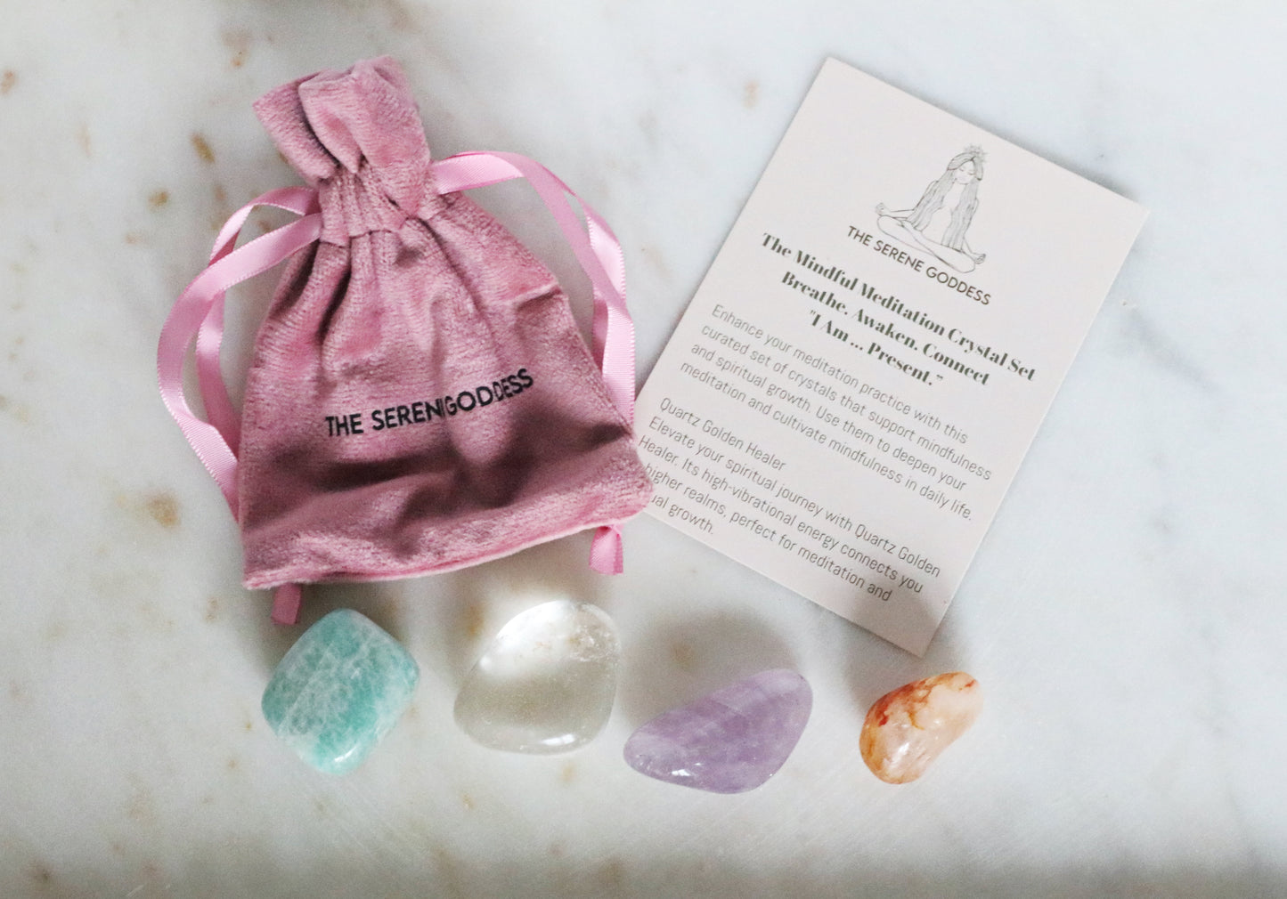 Mindful Meditation Crystal Set