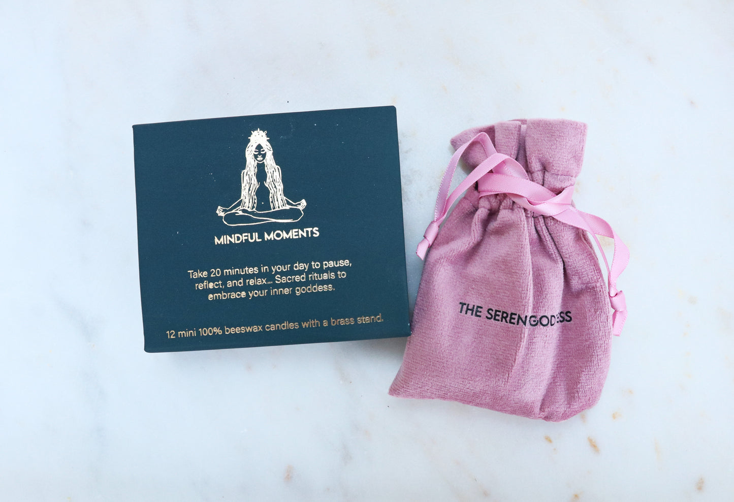 A Moment Of Serenity Beeswax Candle Set