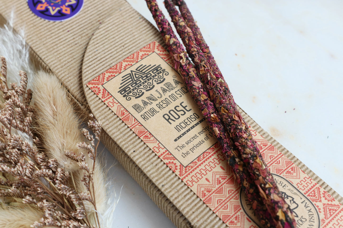 Rose Incense Resin Sticks