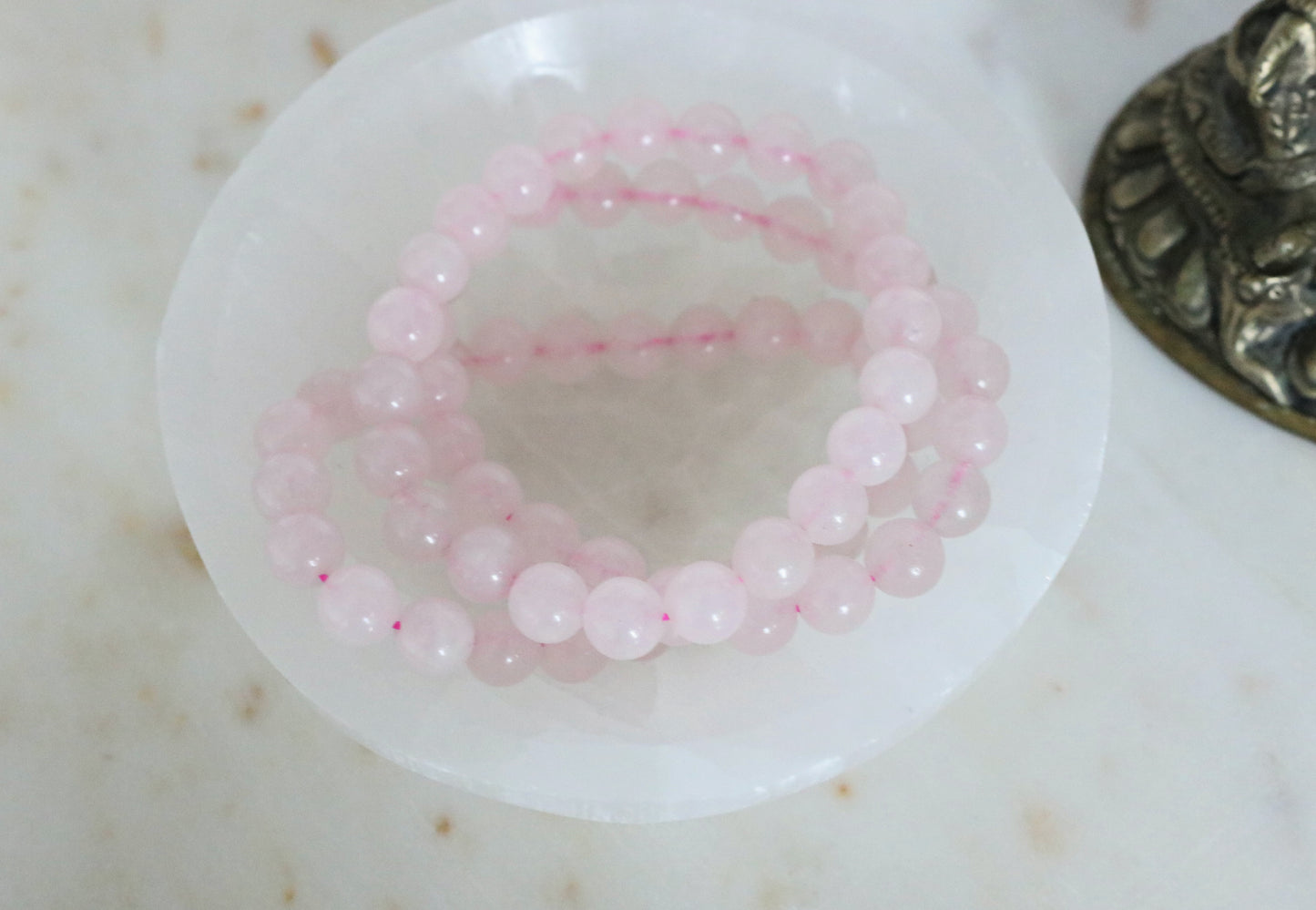 Rose Quartz Gemstone Bracelet
