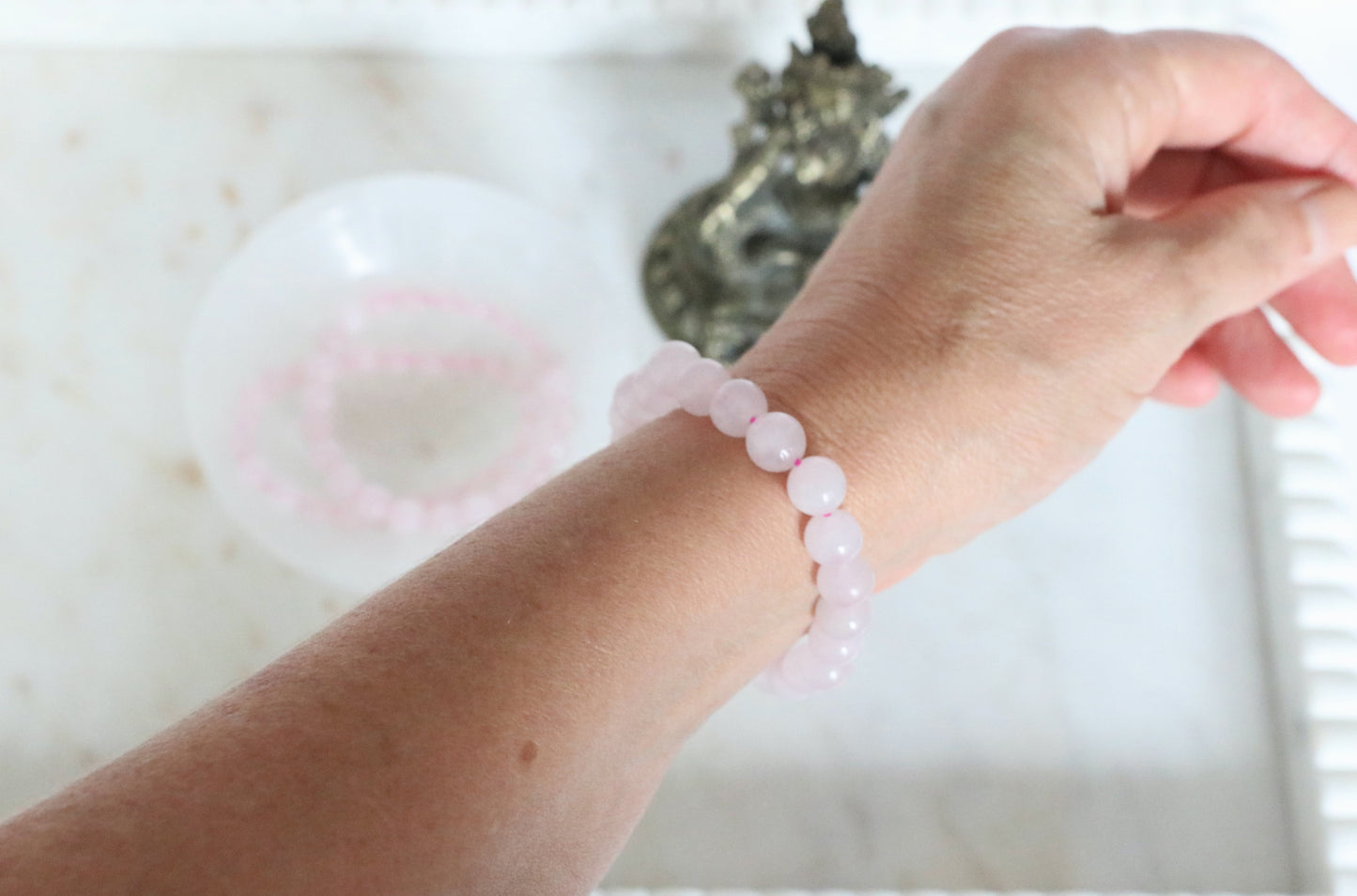 Rose Quartz Gemstone Bracelet