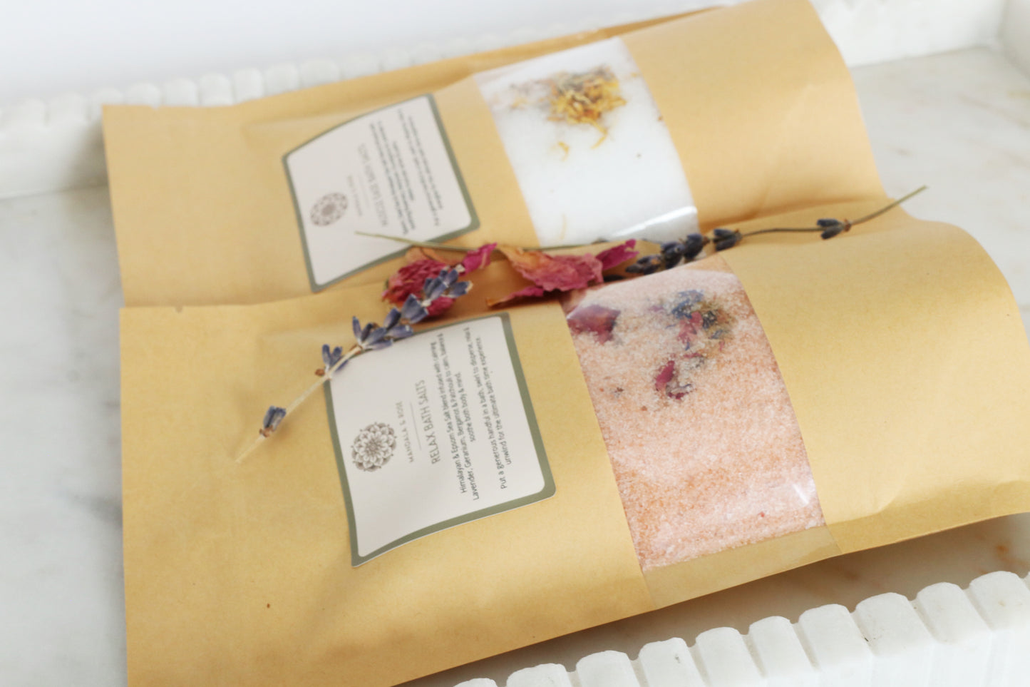 Artisan Bath Salts Duo