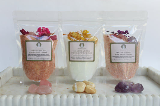 Crystal Bath Salts Trio