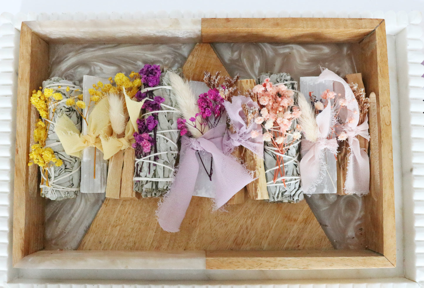 Energy Cleansing Ritual Kit with Crystals