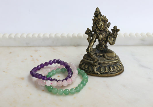 Healing Crystal Bracelet Set