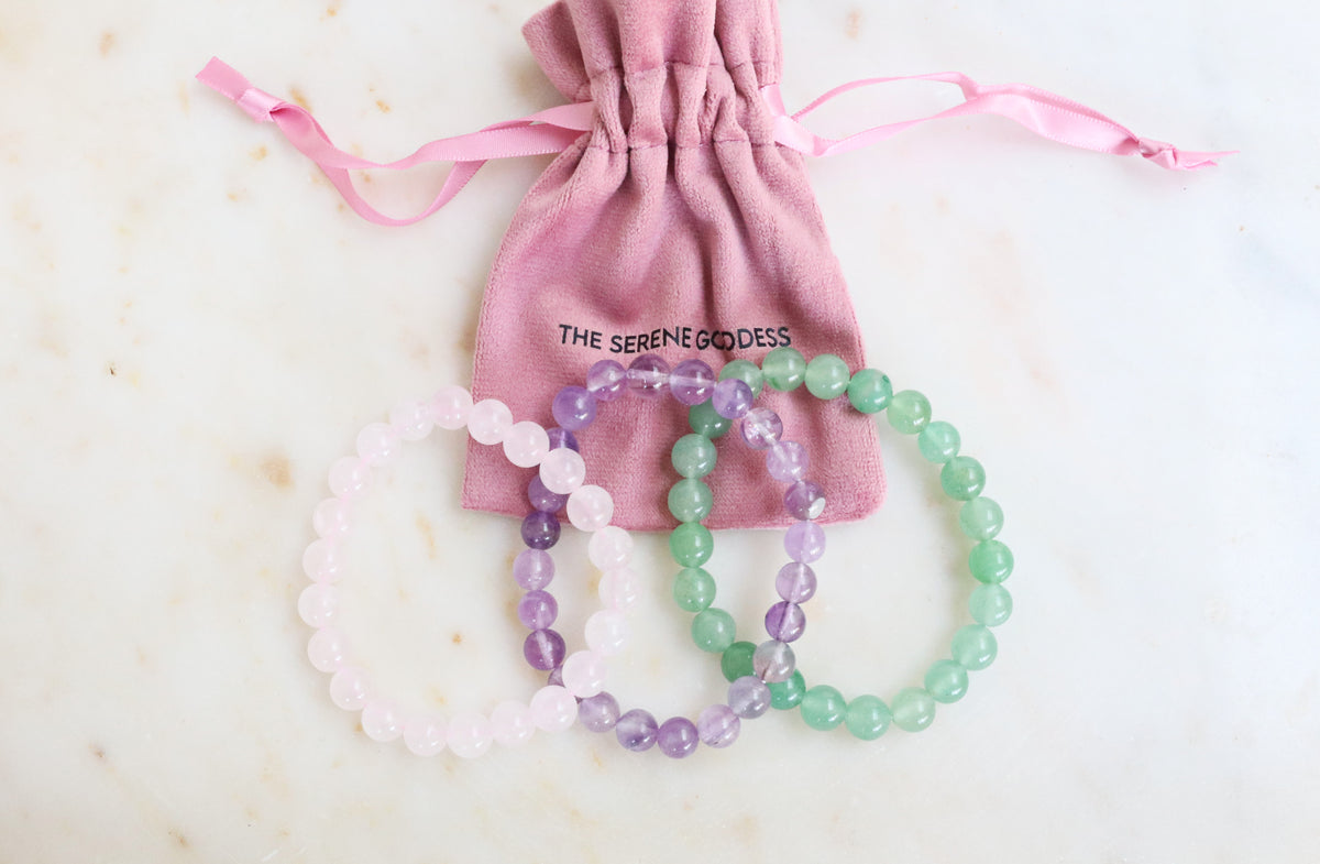 Crystal Bracelet Set