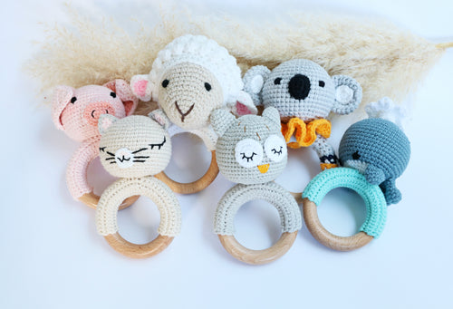 Handcrafted Baby Rattle
