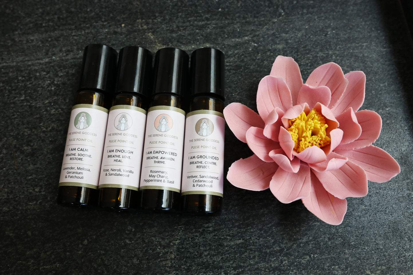 Aromatherapy Pulse Point Oil Collection