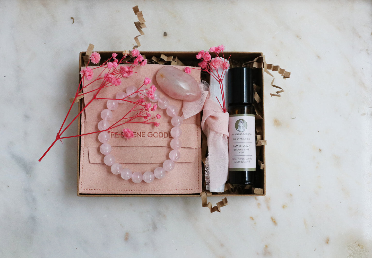 Rose Quartz Self Love Ritual Set