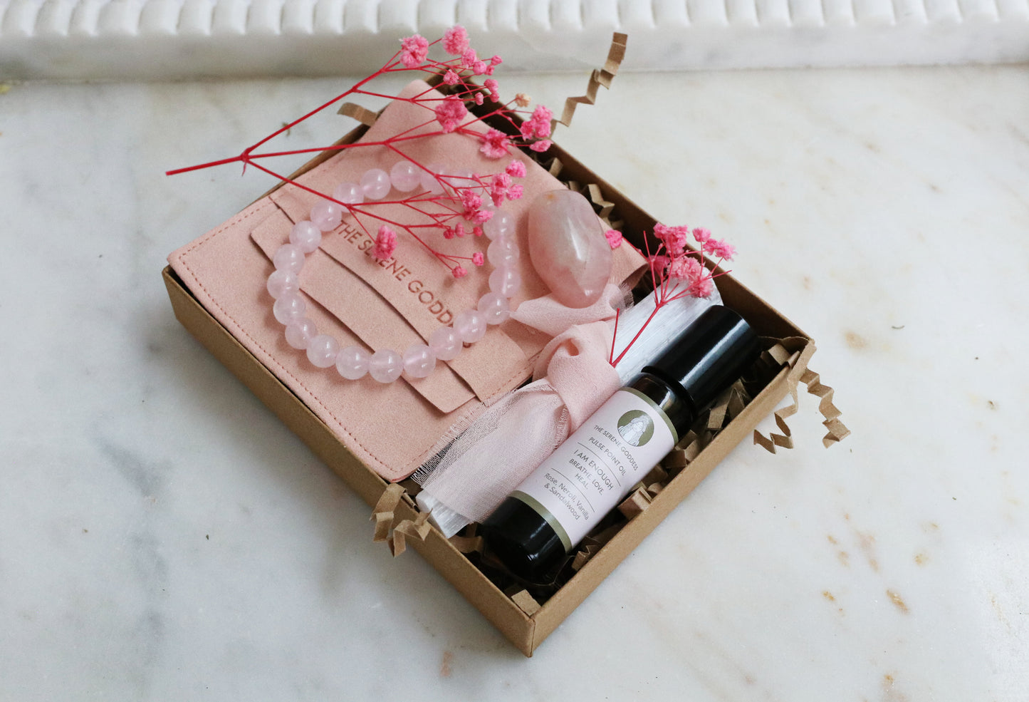 Rose Quartz Self Love Ritual Set