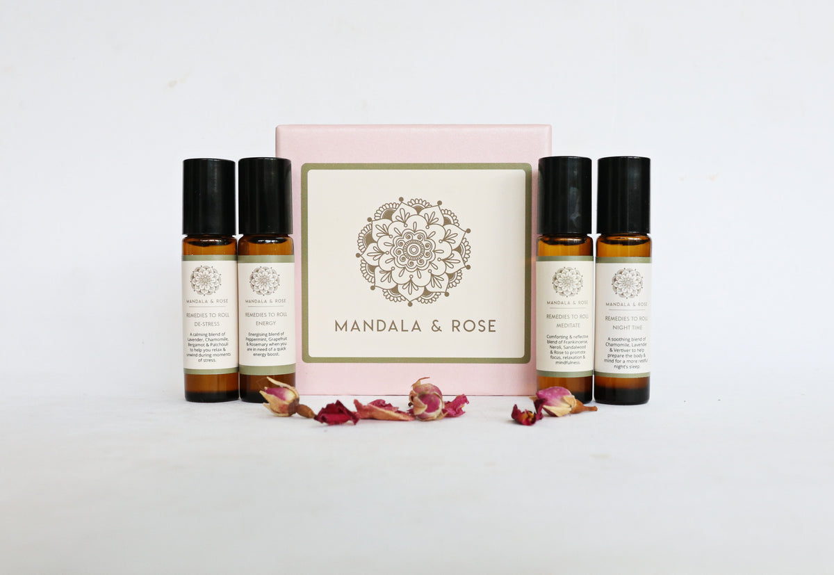 Mandala & Rose Roller Gift Set