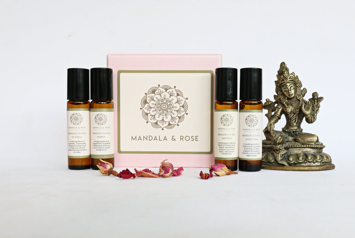 Mandala & Rose Roller Gift Set