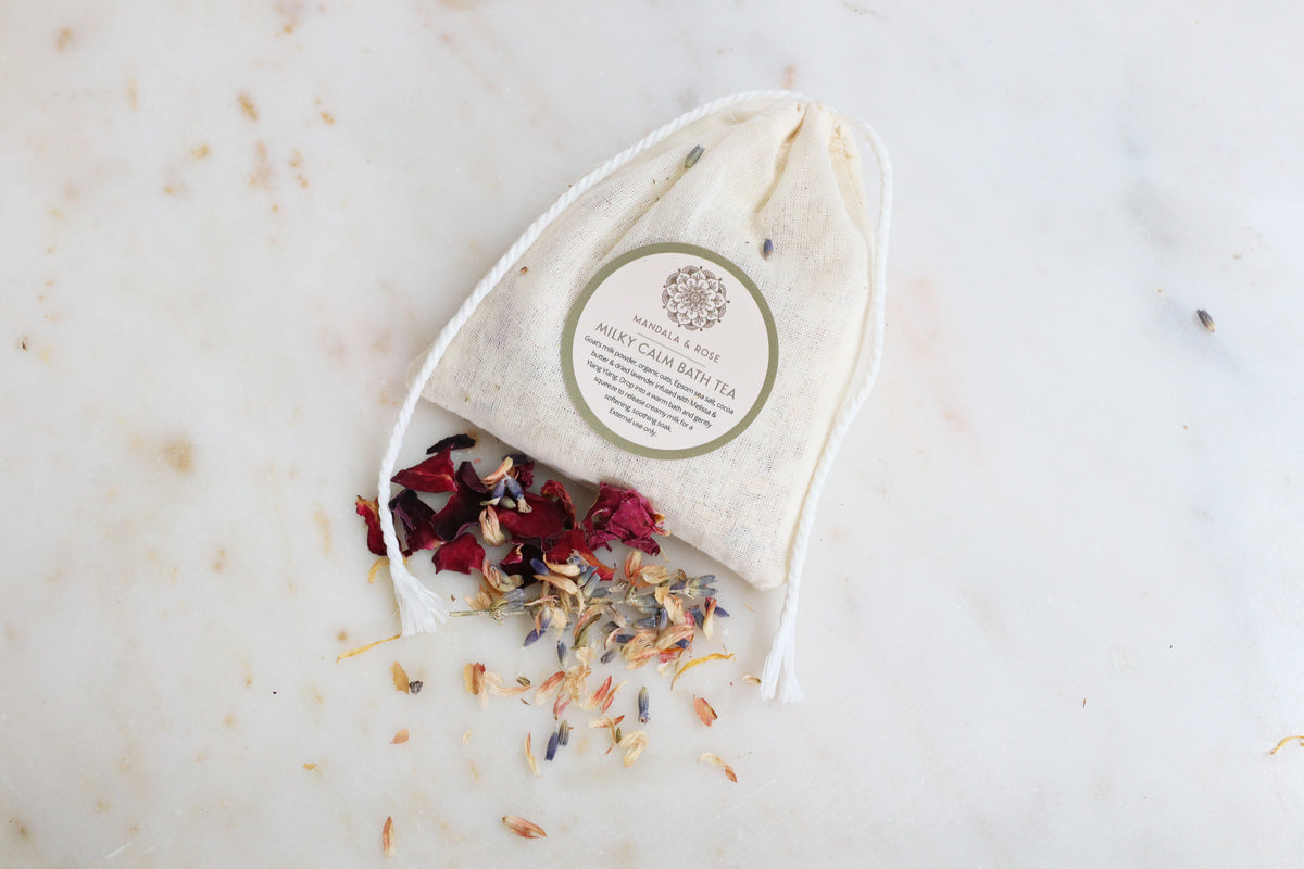 Milky Calm Cocoa Butter & Goats Milk Bath Tea