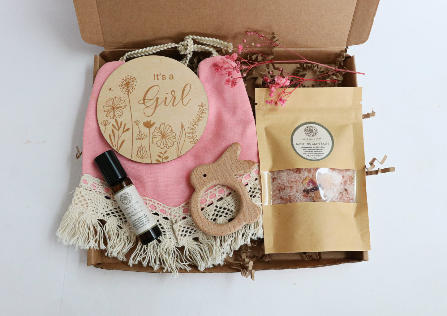 Mother & Baby Letterbox Gift - Baby Girl Gift