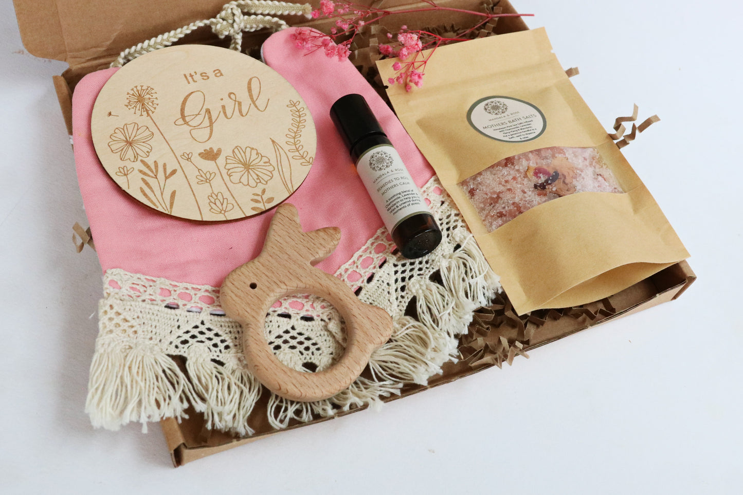 Mother & Baby Letterbox Gift - Baby Girl Gift