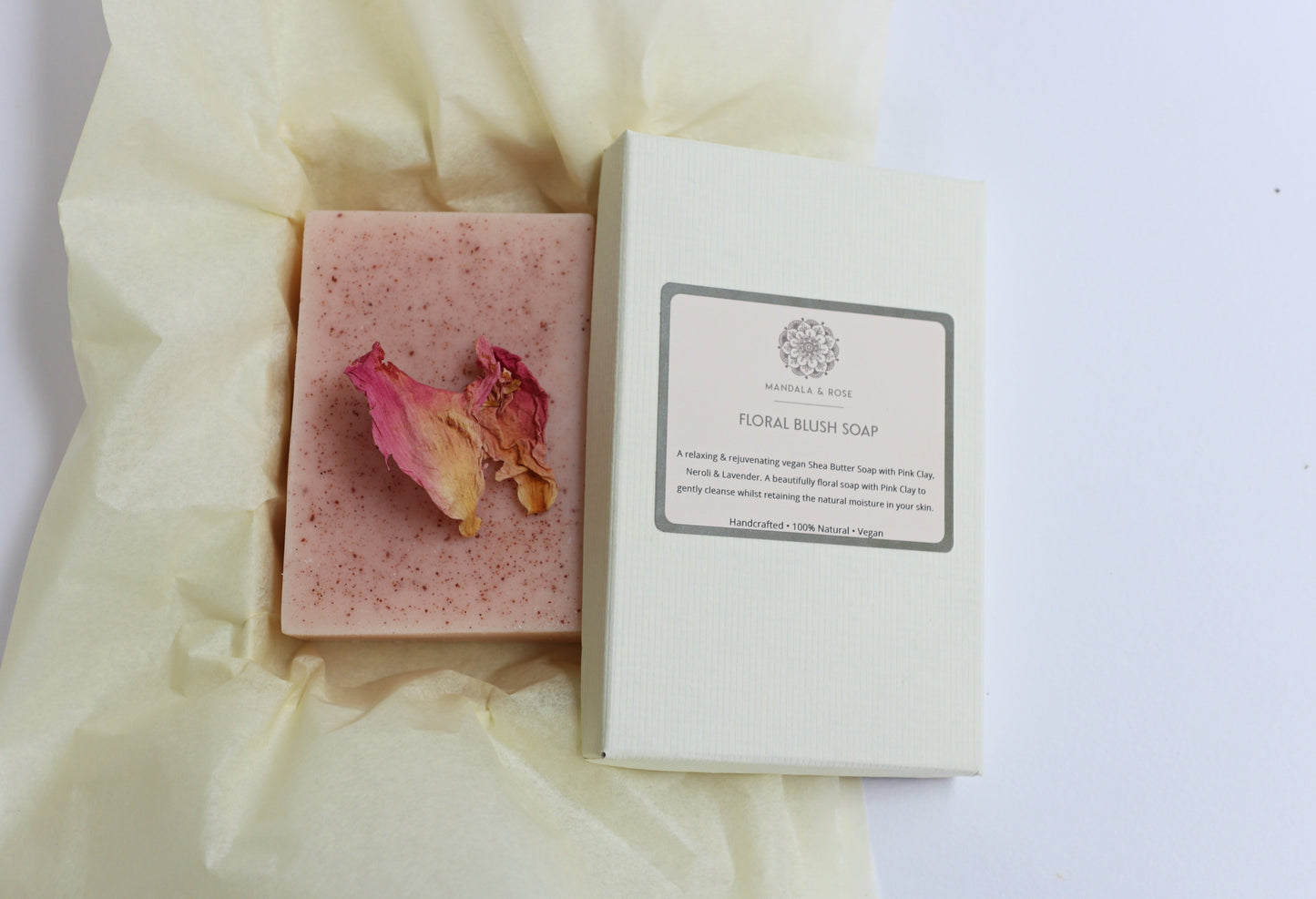 Floral Blush Shea Butter Soap