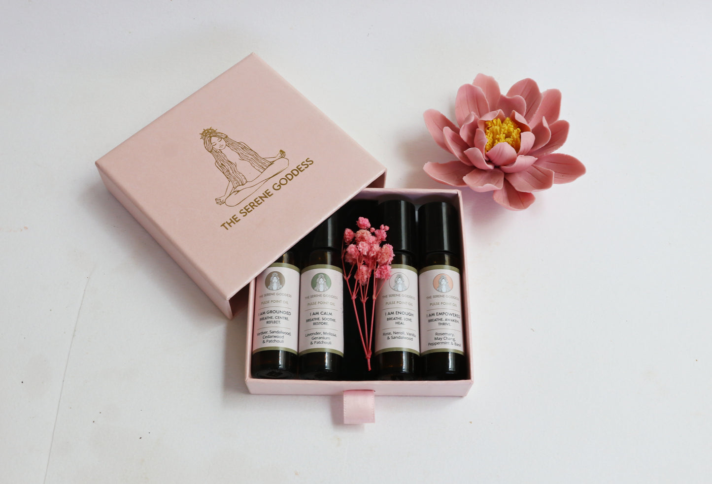 Aromatherapy Pulse Point Oil Collection