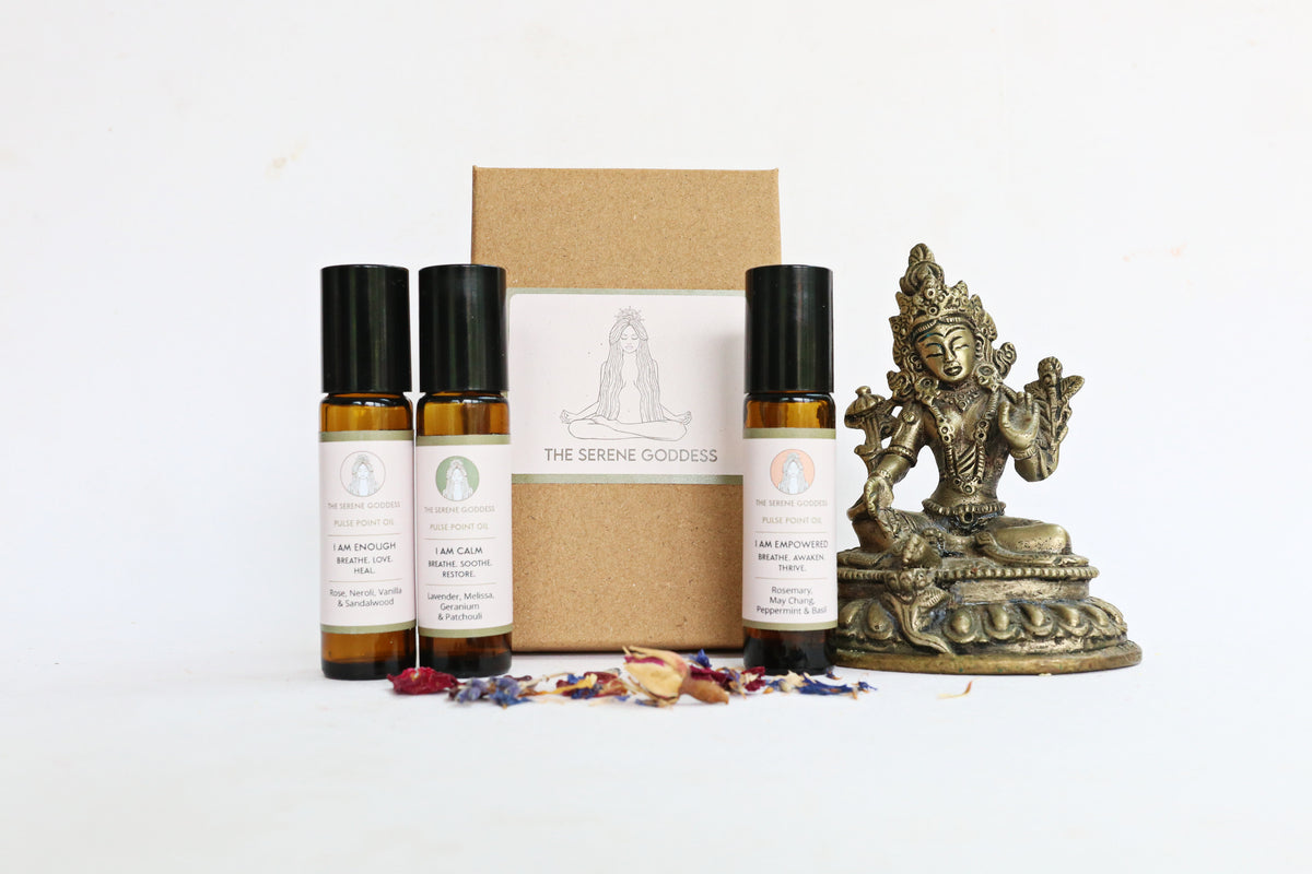 Serene Goddess Pulse Point Oil Trio