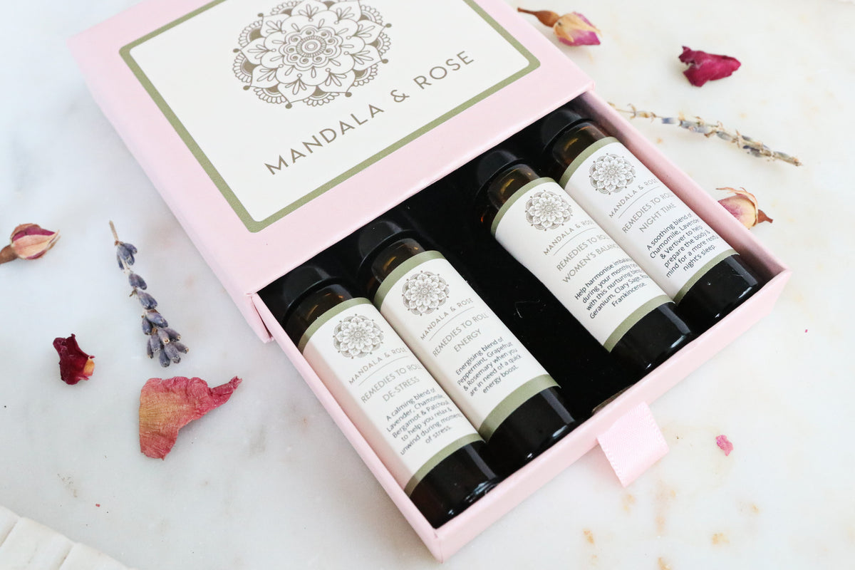 Mandala & Rose Roller Gift Set