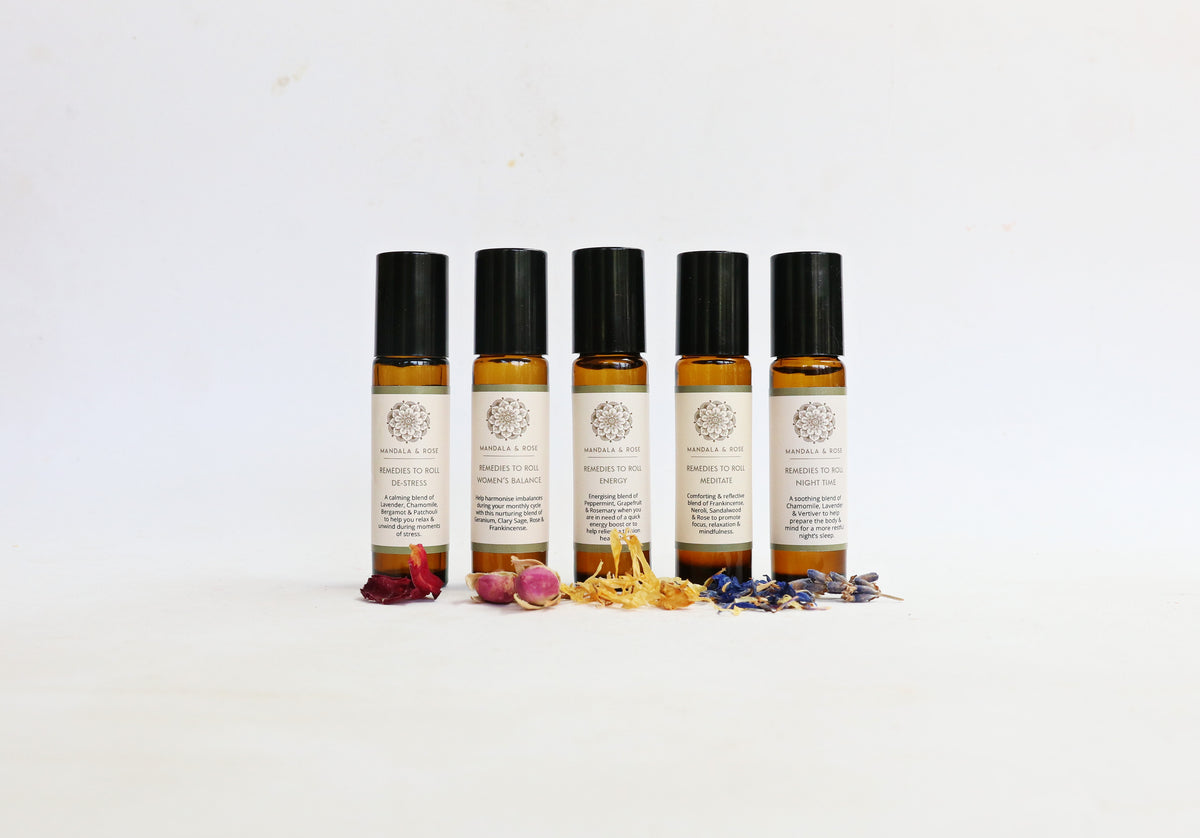 Mandala & Rose Roller Trio