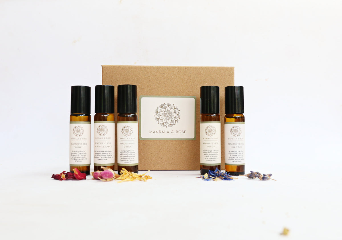 Mandala & Rose Roller Gift Set