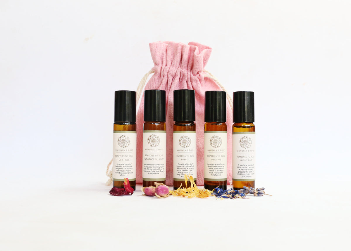 Mandala & Rose Roller Gift Set