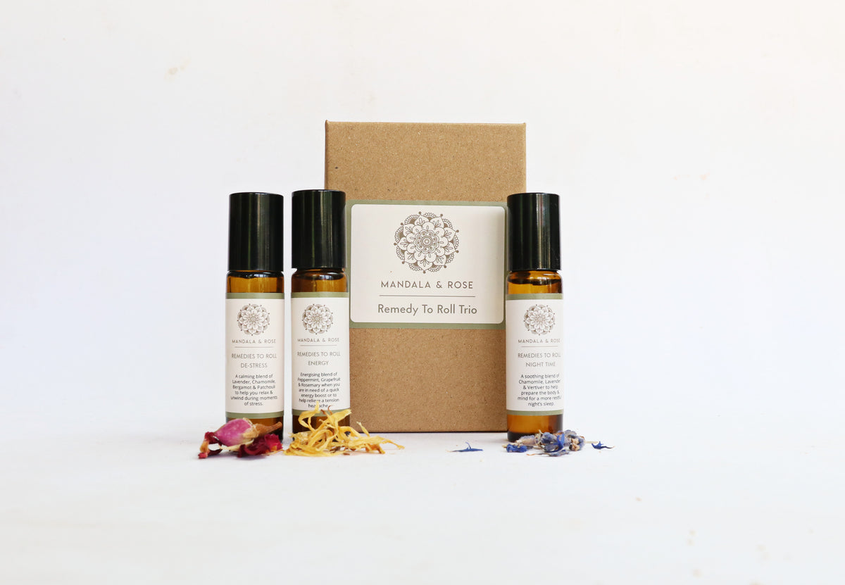 Mandala & Rose Roller Trio