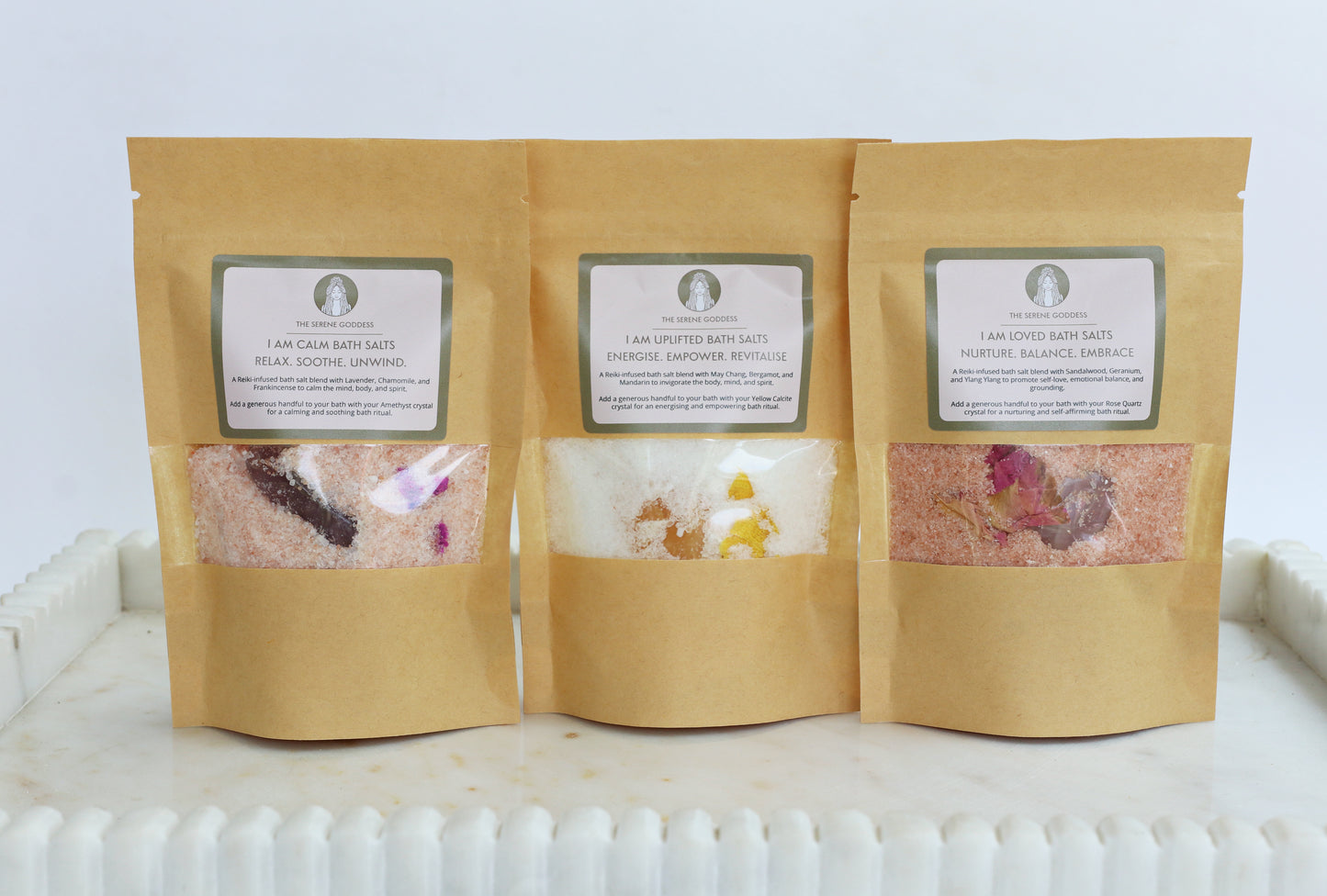 I Am Loved Crystal Bath Salts