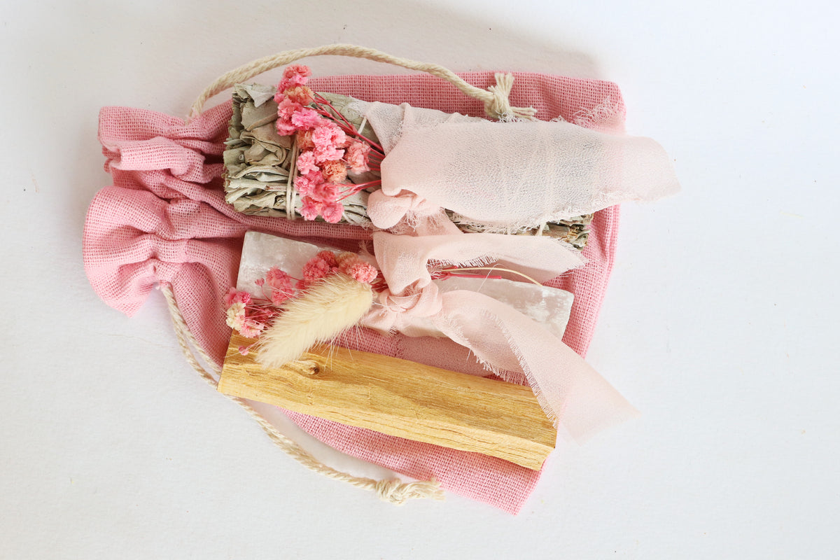 Energy Cleansing Smudge Set