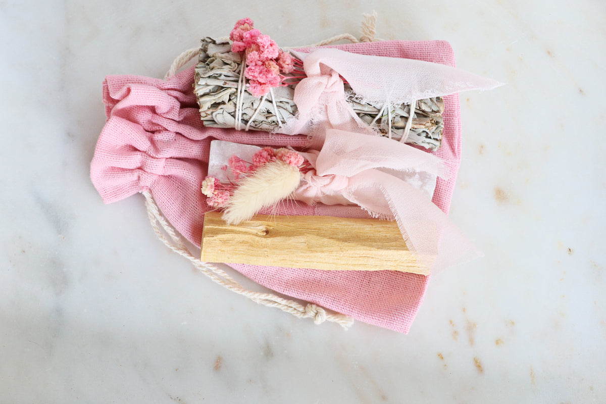 Energy Cleansing Smudge Set